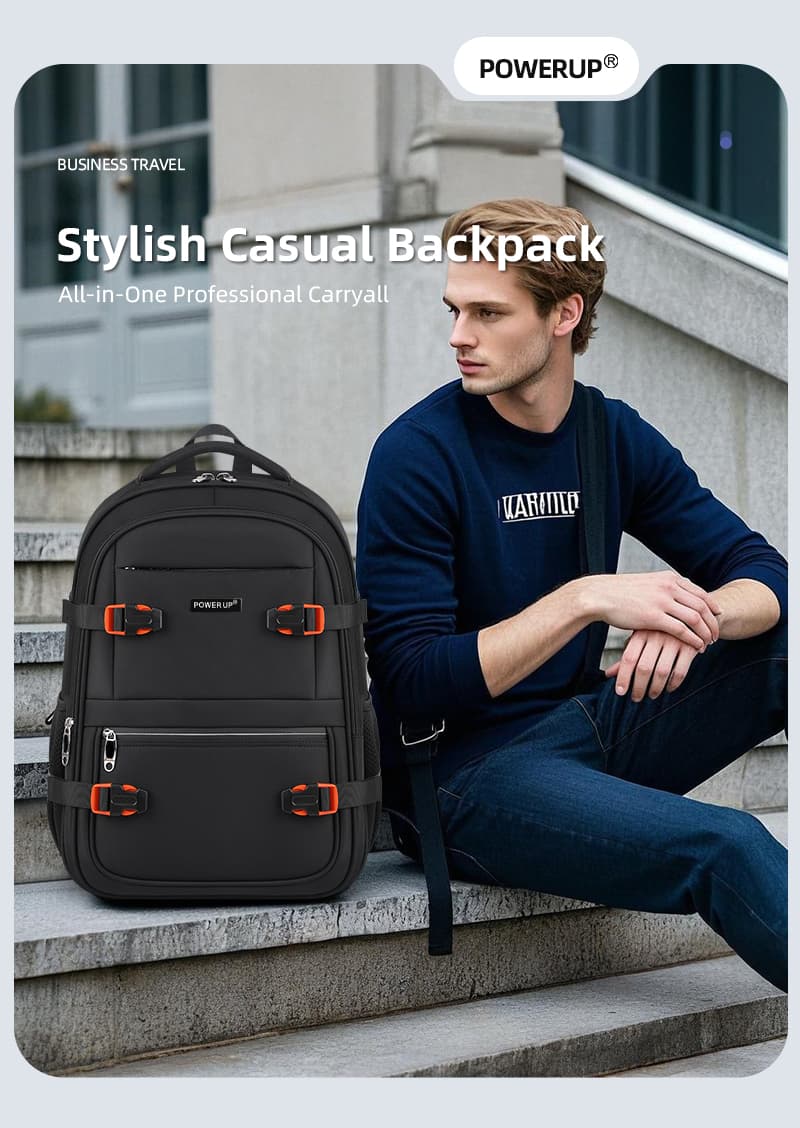 2025 design computer backpack bag with big capacity power up brand插图5