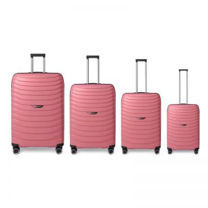 FOUR PCS PP LUGGAGE SET PL2402 (6)