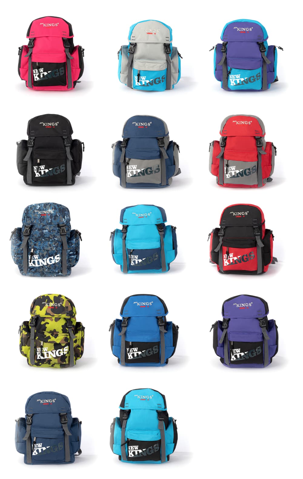 Camouflage URBAN 20 SCHOOL BACKPACK BAG插图