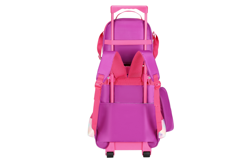 Cartoon School Trolley bag with lunch bag and pencil bag插图2