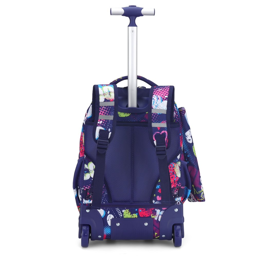 School Trolley backpack bag插图3