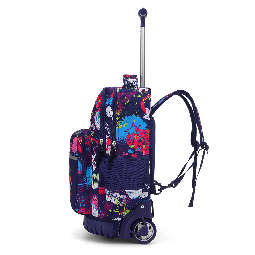 School Trolley backpack bag插图1